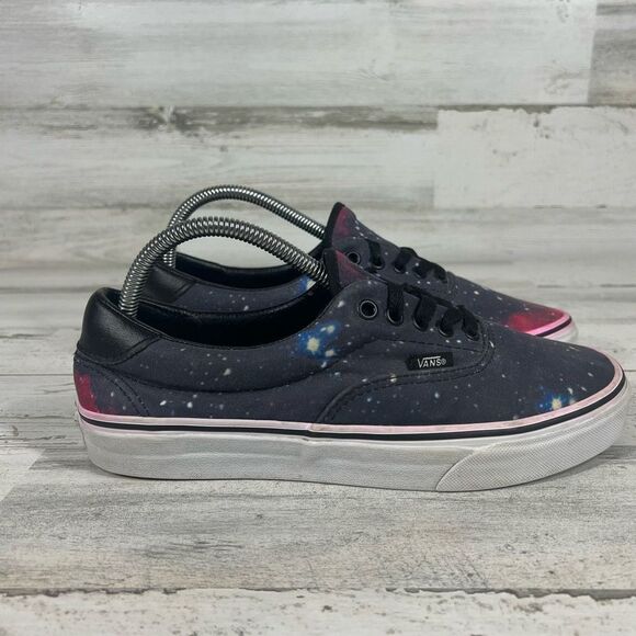 Vans Era 59 Cosmic Black Red Galaxy Space Skate Shoes M8/W9.5 Lace Up - Picture 1 of 8
